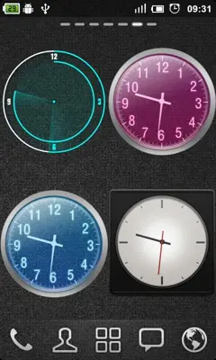 GO Clock Widget android App screenshot 0