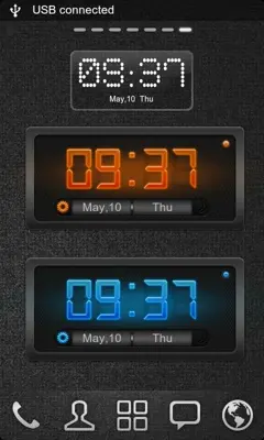 GO Clock Widget android App screenshot 2